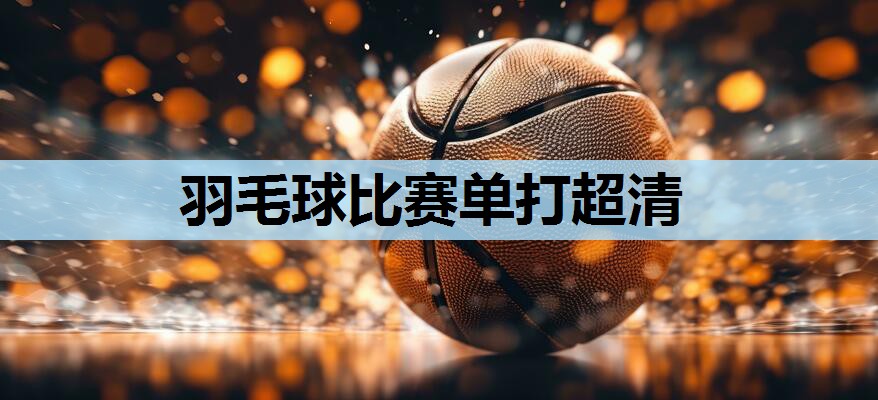 羽毛球比赛单打超清 羽毛球比赛单打超清